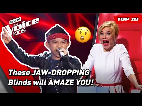 видео: Unbelievable Shocking and JAW-DROPPING Blind Auditions in The Voice Kids! 😲| Top 10