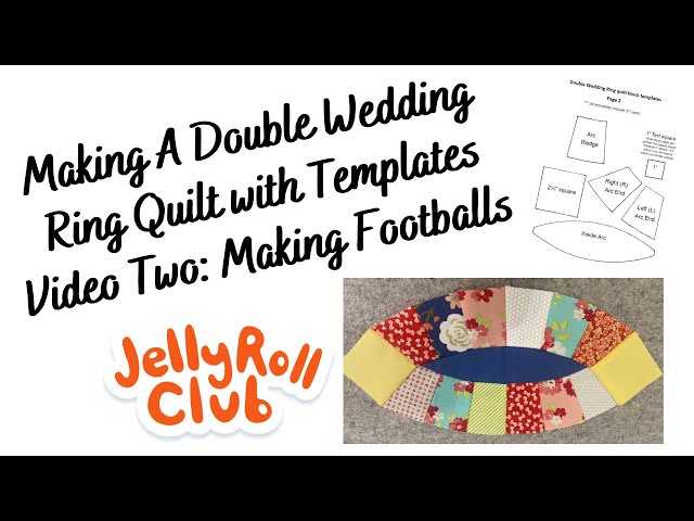 Slit N Sew Double Wedding Ring Template Set