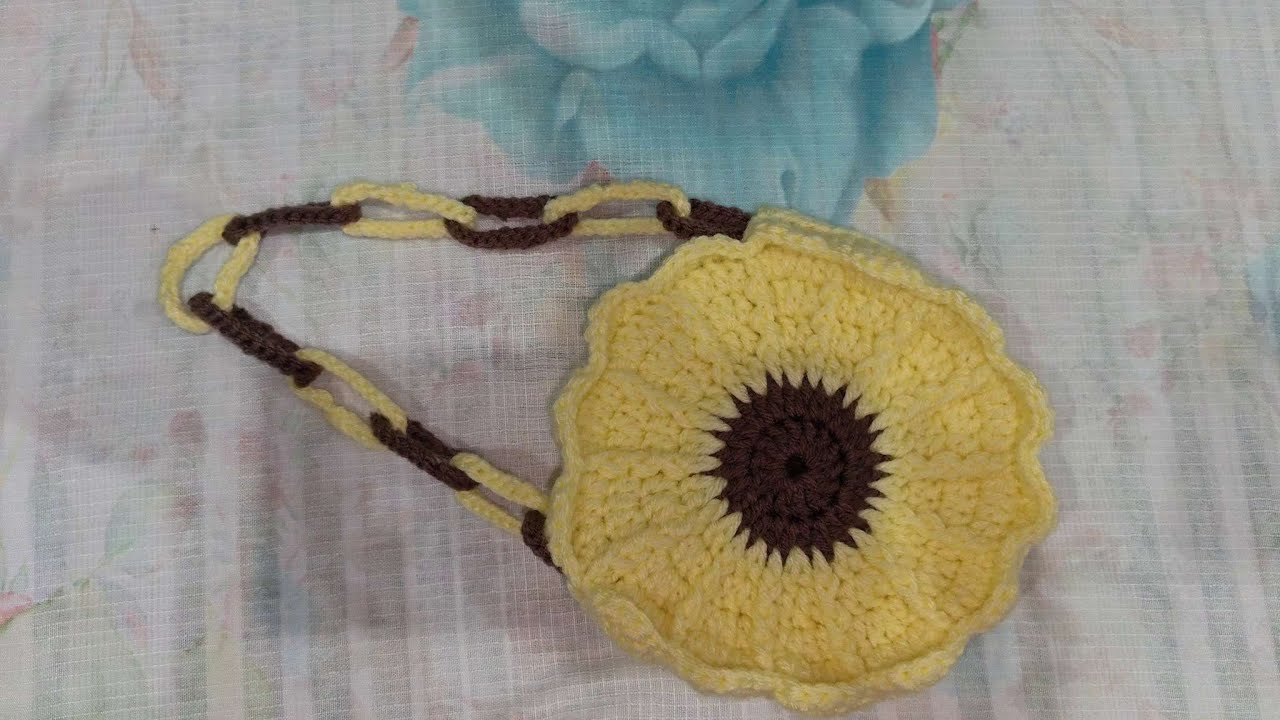 Complete Crochet Flower Bag Tutorial 🌸 | Step-by-Step Full Video