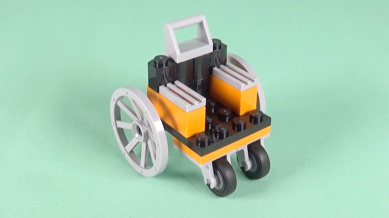 LEGO Wheel Chair Building Instructions 