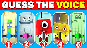 NUMBERBLOCKS (Quiz #4) Guess the Characters by Their Voice!
