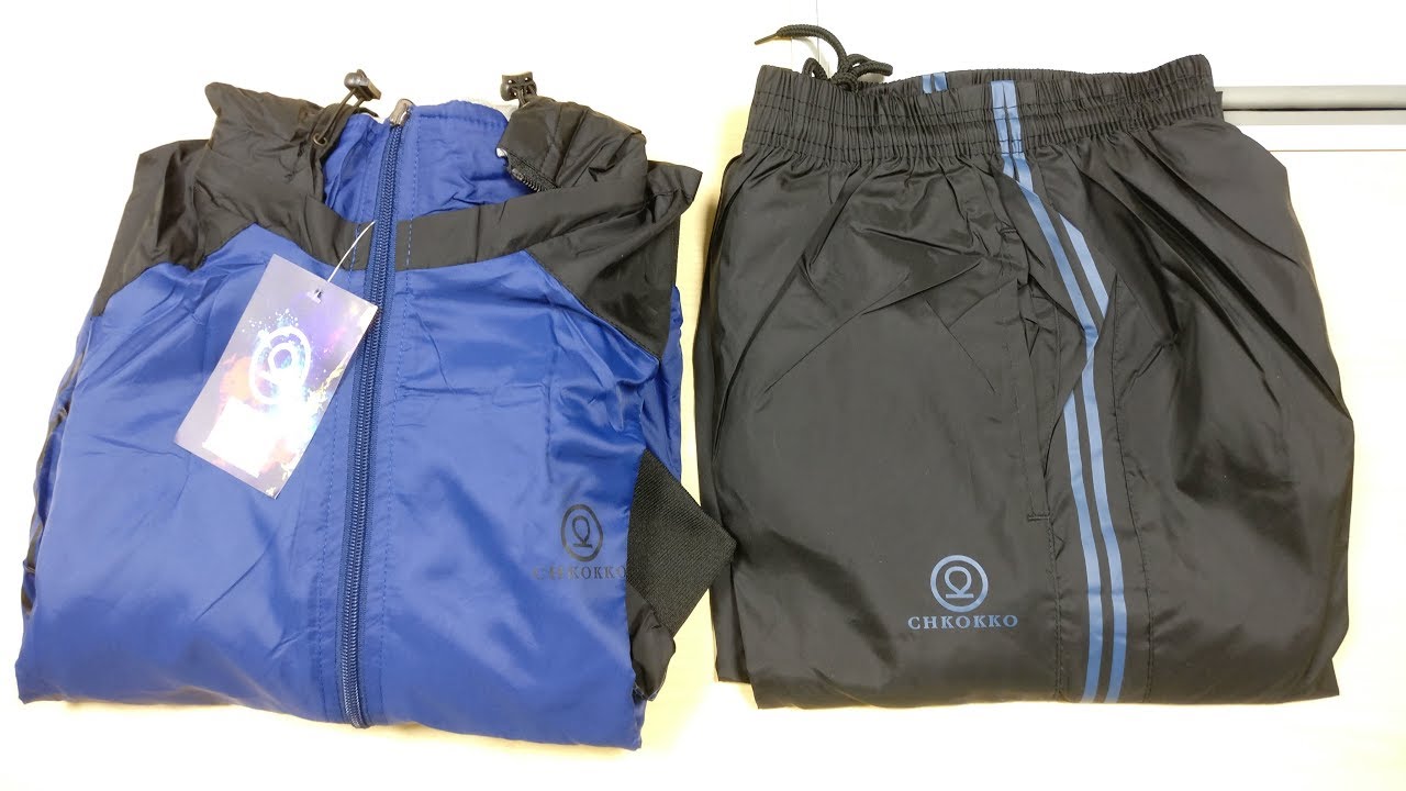 CHKOKKO Men's Hooded Full Zipper Reversible Tracksuit Unboxing