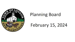 Planning Board - May 16, 2024