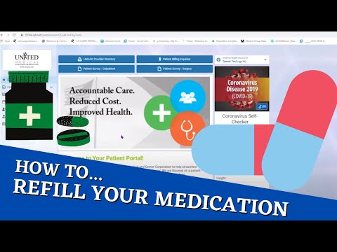 IQ Health Portal | Refilling Medication