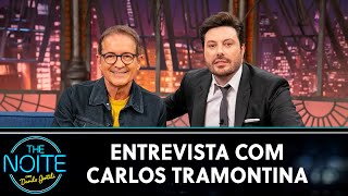 Entrevista com Carlos Tramontina  | The Noite (28/07/22)