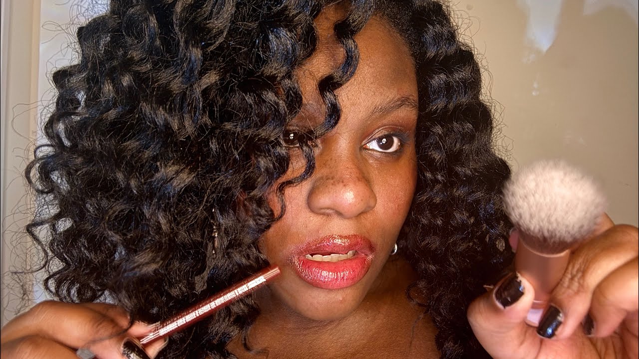 ASMR Applying My Makeup Routine On You💄🤍