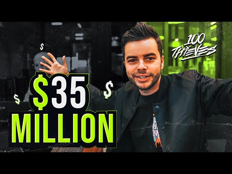 MY COMPANY 100 THIEVES RAISED $35,000,000