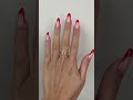 I want it I got it #vday #vdaynails #nail #nailart #dnd DND 430 Ferrari Red #dndgelpolish