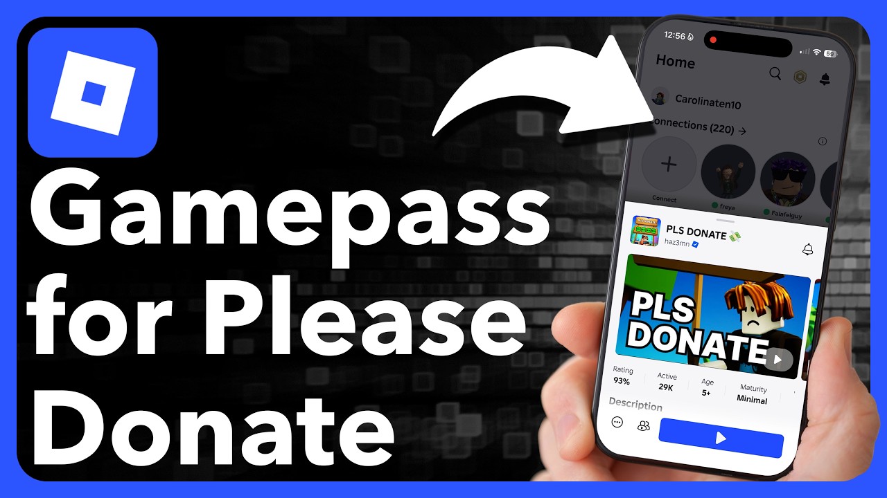 How To Make A Gamepass In Please Donate In Roblox On IPhone YouTube 