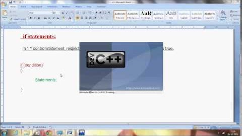 Decision control statement in C Program