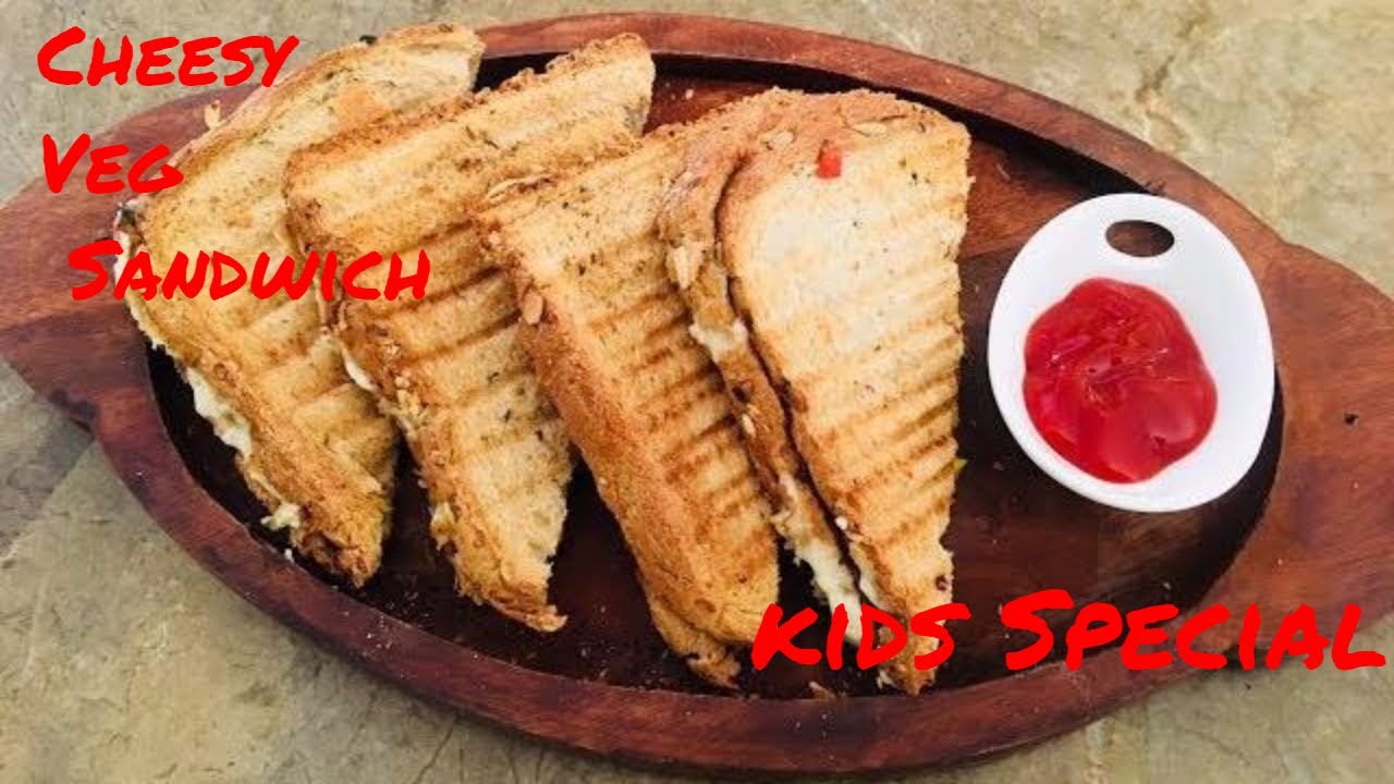Cheesy Veg Grilled  Sandwich |Cheesy Sandwich |Multigrain Veg Sandwich | Anyone Can Cook with Dr.Alisha