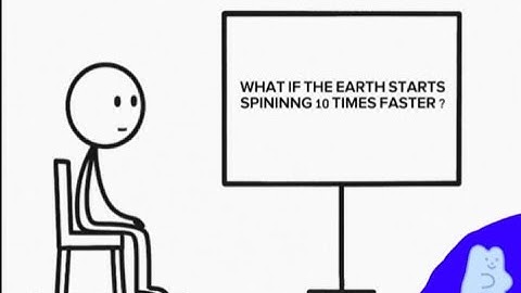 WHAT IF THE EARTH STARTS SPININNG 10 TIMES FASTER?