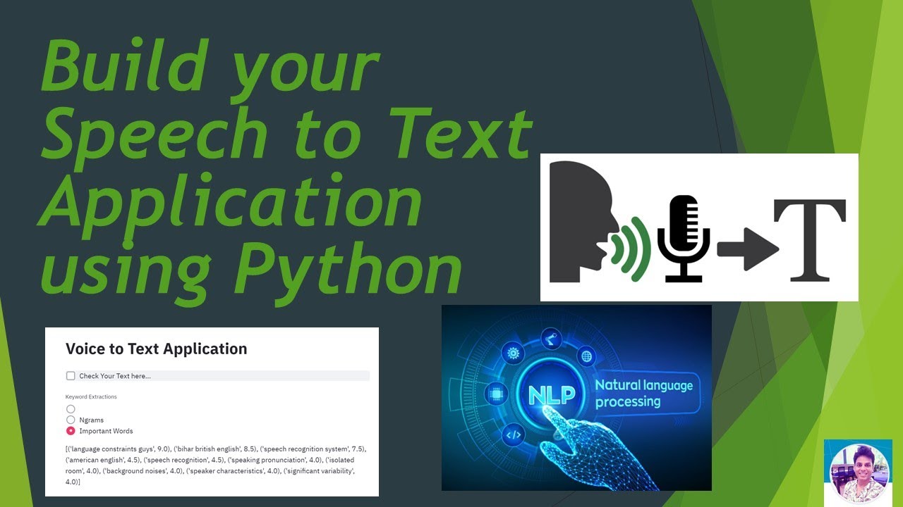 speech to text model python