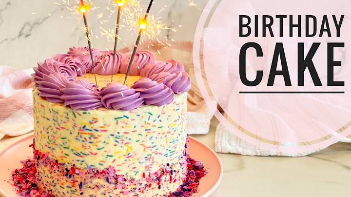 BIRTHDAY CAKE - PARA MI CUMPLEAÑOS