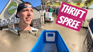 Thrifting Spree! Spend The Day Thrifting With Me