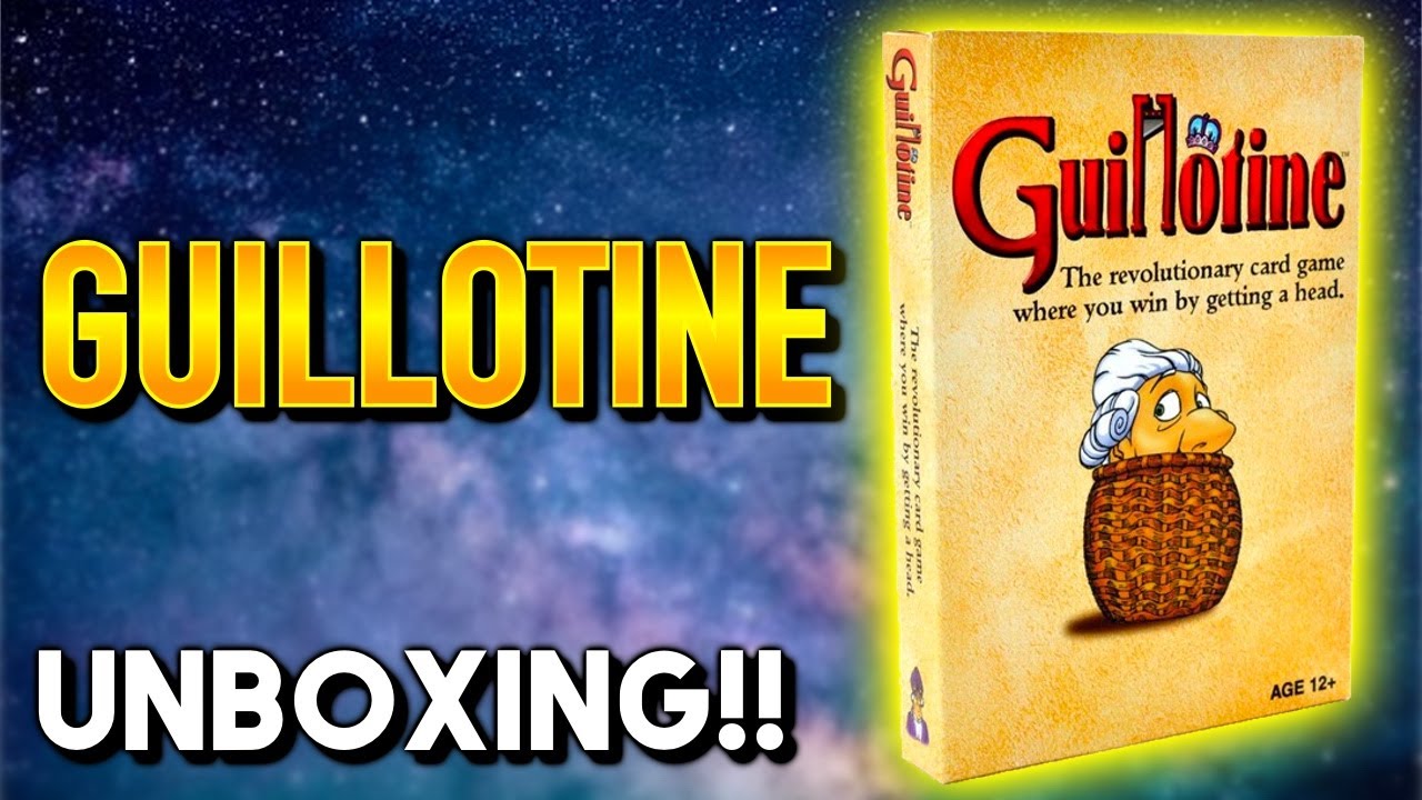 GUILLOTINE | Unboxing - YouTube