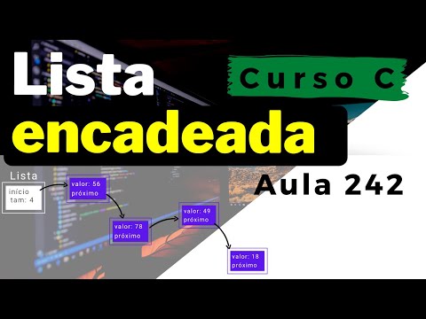 Estrutura de dados lista encadeada em C