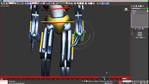 Basic Walk Cycle in 3DS Max   Video Tutorial 2 clip19