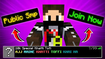 ✨ Join Best Survival Public Smp Server For Minecraft 🚨 | Java + PE | 24/7 Online | Free To Join 🎗️