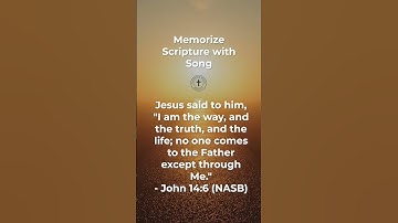 Thumbnail of Sing John 14:6 – I Am the Way | Scripture Memory Song
