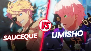 GGST ▰ SauceQue (Sin) Vs UMISHO (Asuka) | Guilty Gear Strive High Level Replay 🔥
