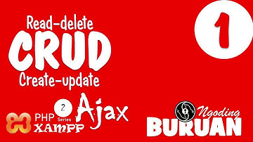 PHP SERIES | SIMPAN DATA dengam PHP-MYSQLI+Ajax