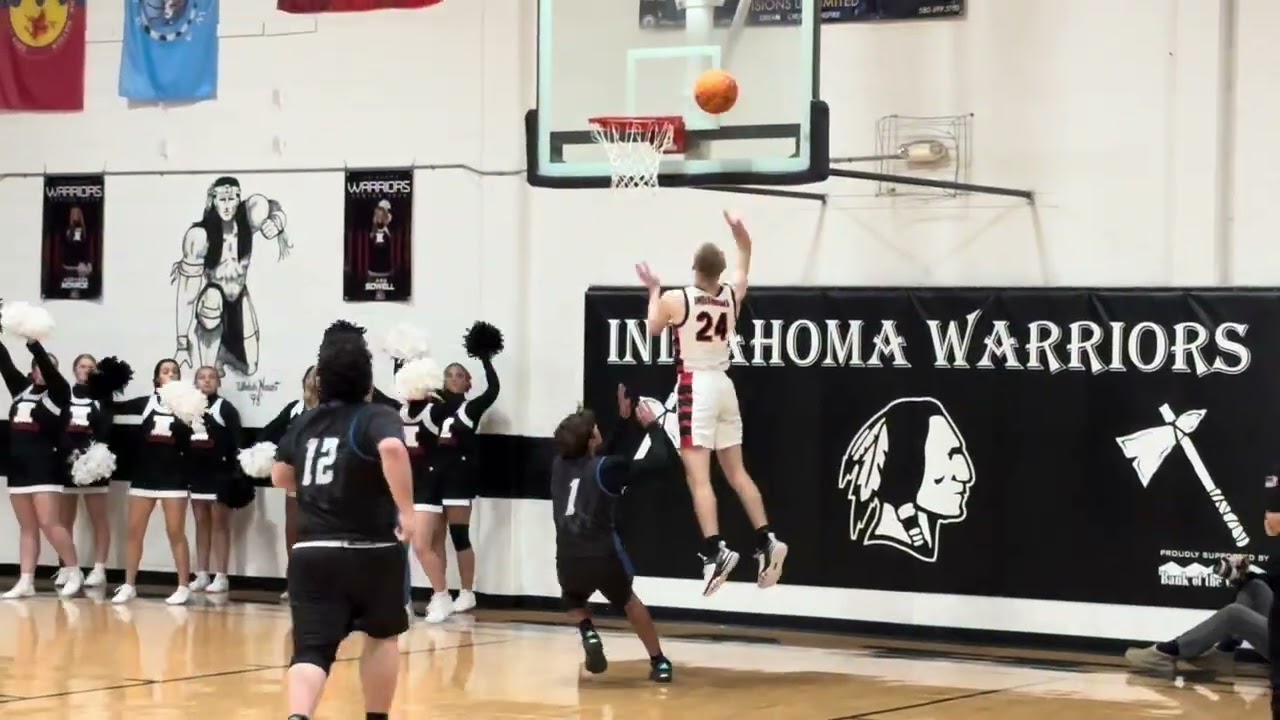 12/16/2025 - Indiahoma Warriors vs Olustee-Eldorado Diamondbacks at Indiahoma Warriors Gym