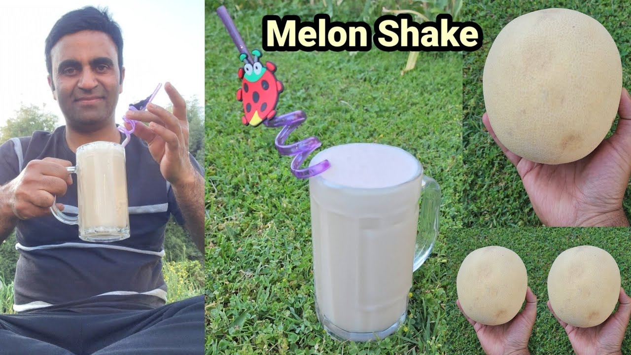 Kharbuz Shake | Refreshing Melon Shake with only 3 ingredients