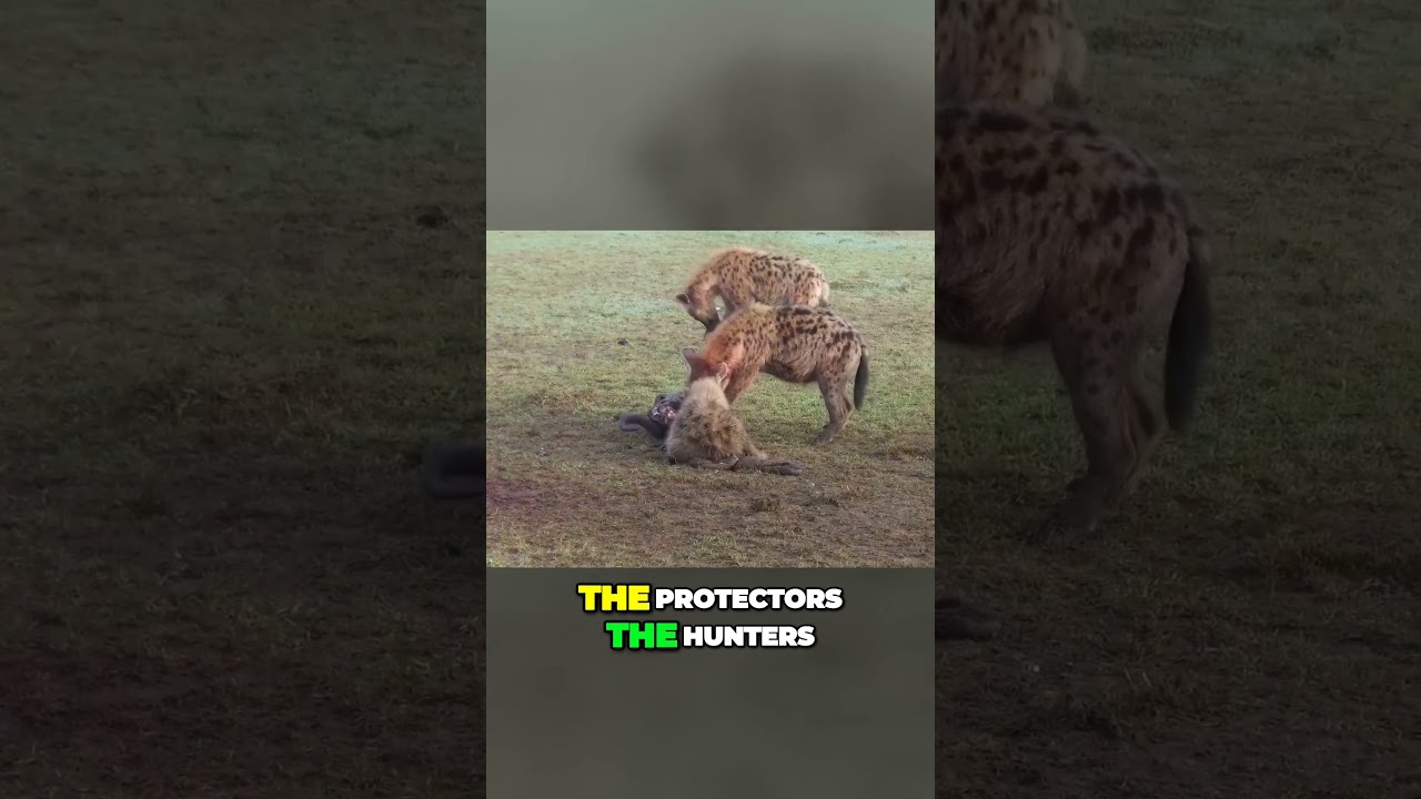 Social Hierarchy of Hyena Clans Unveiling their Matriarchal System #animals  #nature #wildlife
