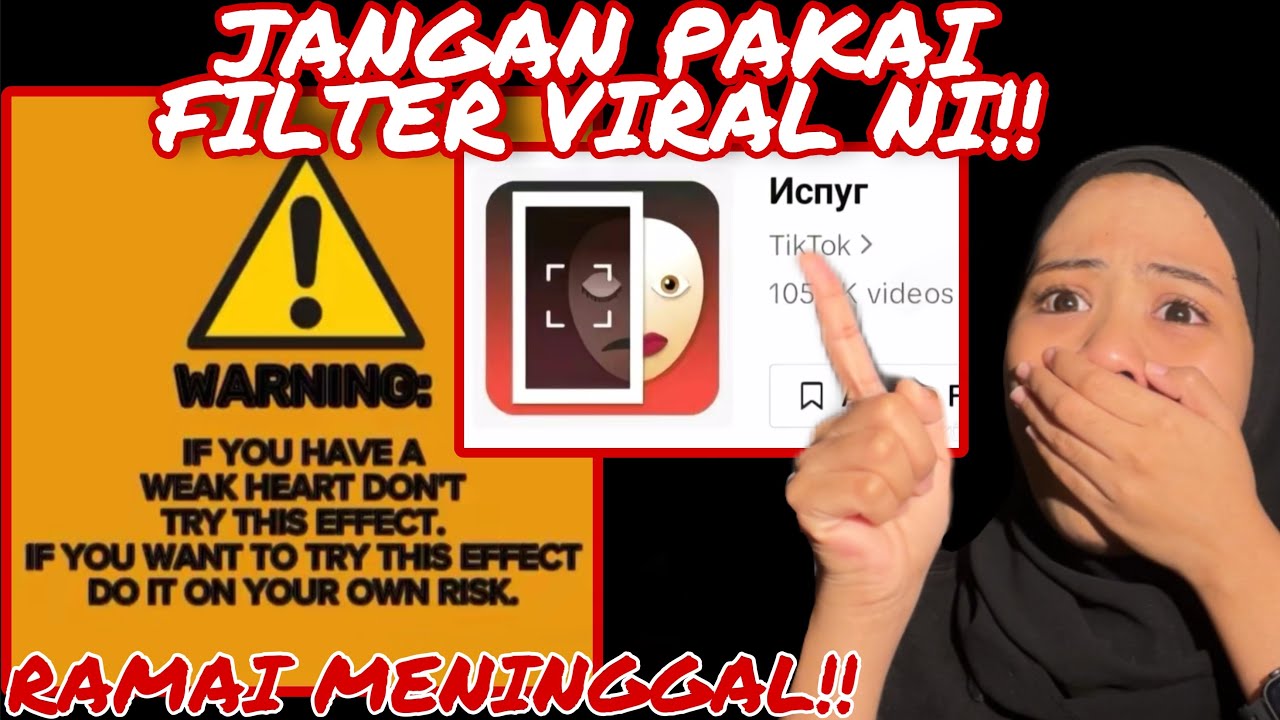 GEMPAR JANGAN PAKAI FILTER JUMPSCARE NI‼️ BOLEH MENlNGGAL 😭