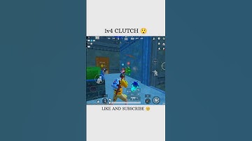 1v4 CLUTCH 😲 #awezchaitrend