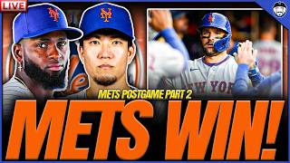 Mets BEAT Giants, WIN 4 Game Series! | Postgame LIVE Part 2 | Mets Highlights