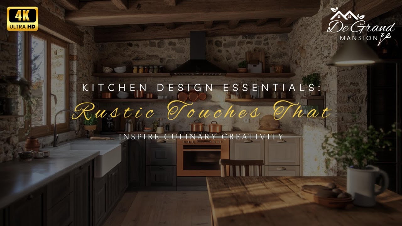 Kitchen Design Essentials: Rustic Touches That Inspire Culinary ...