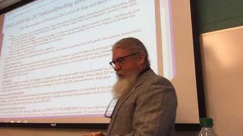 ENGL 2020.028 Tolkien Rowling Lecture 1 Jan 21 2020