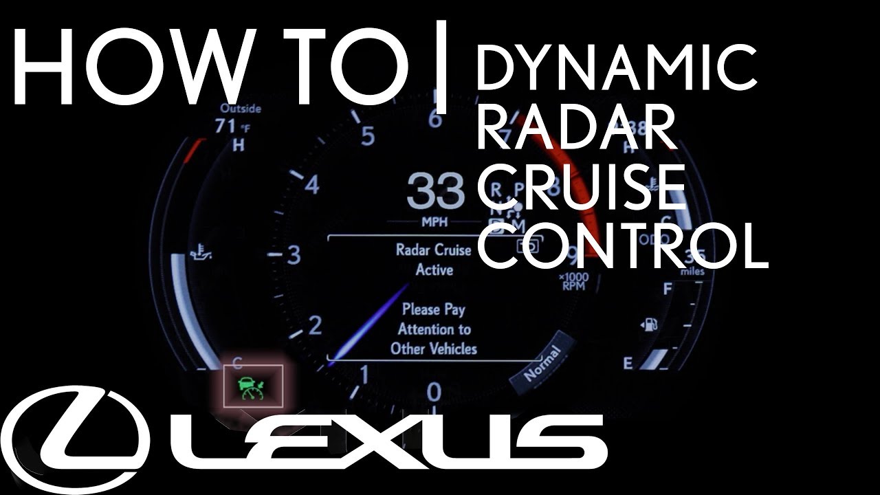 lexus gx 460 radar cruise control