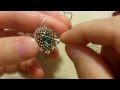 Sidonia's handmade jewelry - 14mm Swarovski rivoli bezel - video response