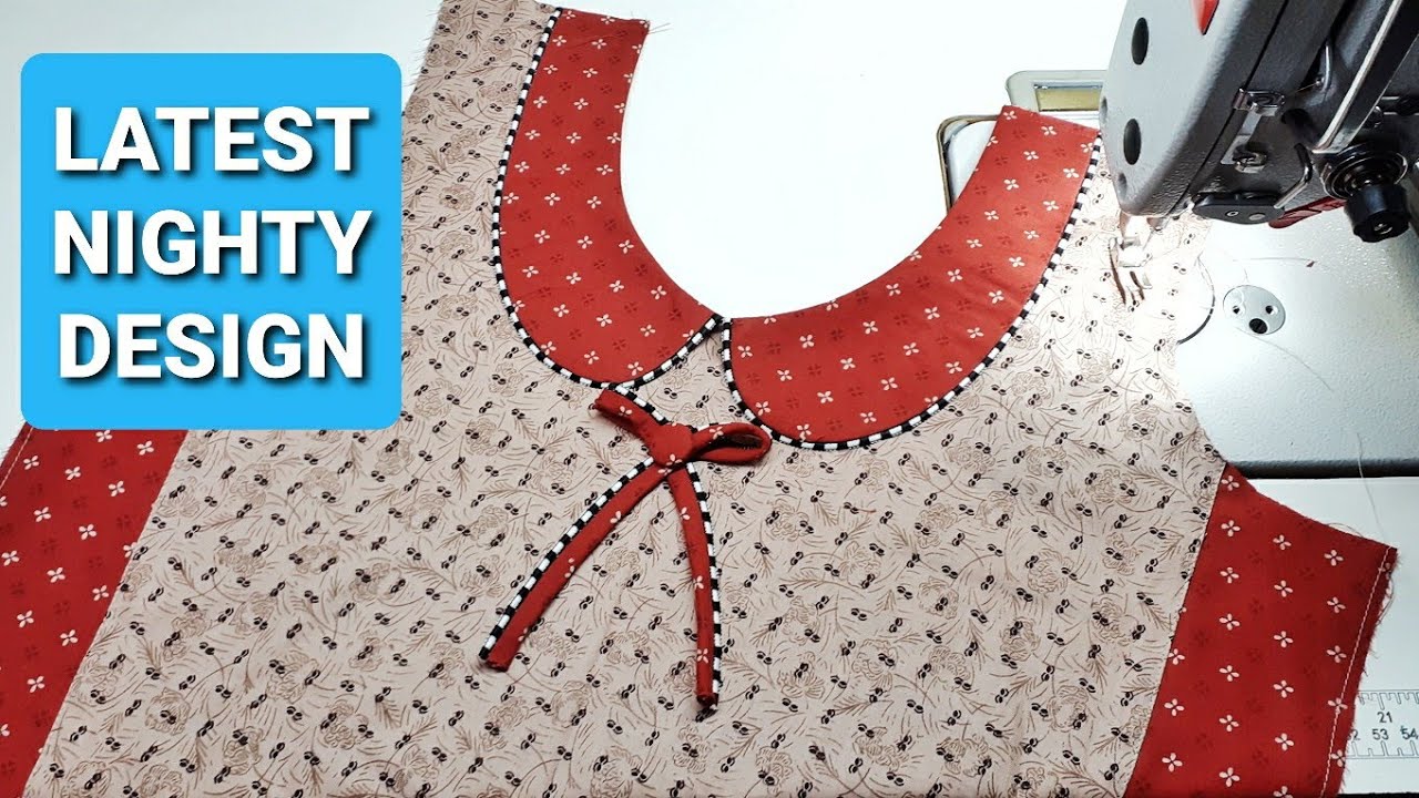 Easy nighty With Pocket Cutting and stitching malayalam part 1 / EMODE casuals Malayalam Stitching
