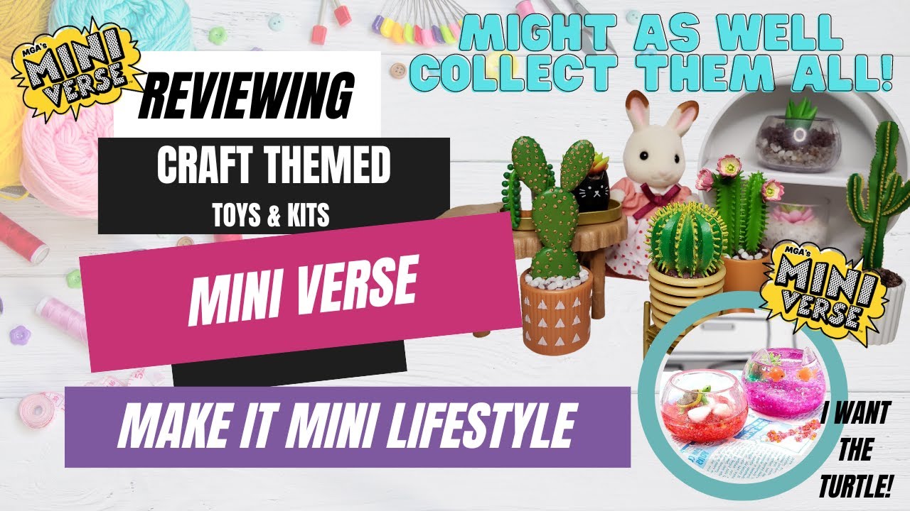 Mini Verse Make It Mini Lifestyle Plants Aquariums and Candles DIY