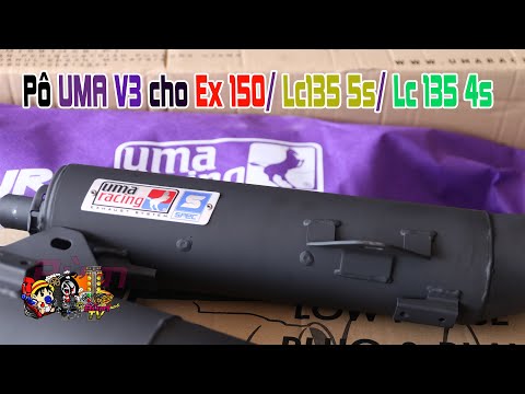 Video Bô UMA V3 REAL cho MXKING/ Ex 150/ Y15zr/ Lc135 5s/... - youtube