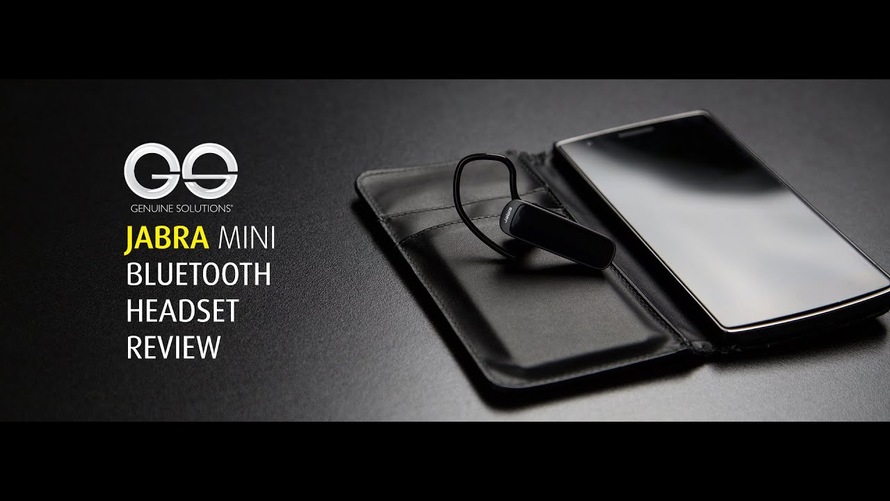 gekruld escaleren Molester Jabra Mini Bluetooth Headset Review - Genuine Solutions - YouTube