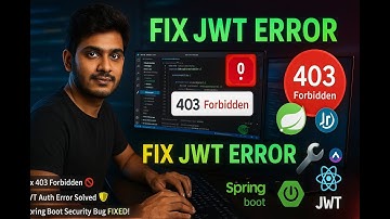 ✅ Fix 403 Forbidden Error in Spring Boot 🔐 | JWT Token Auth Error Solved | Full Stack Project 2025