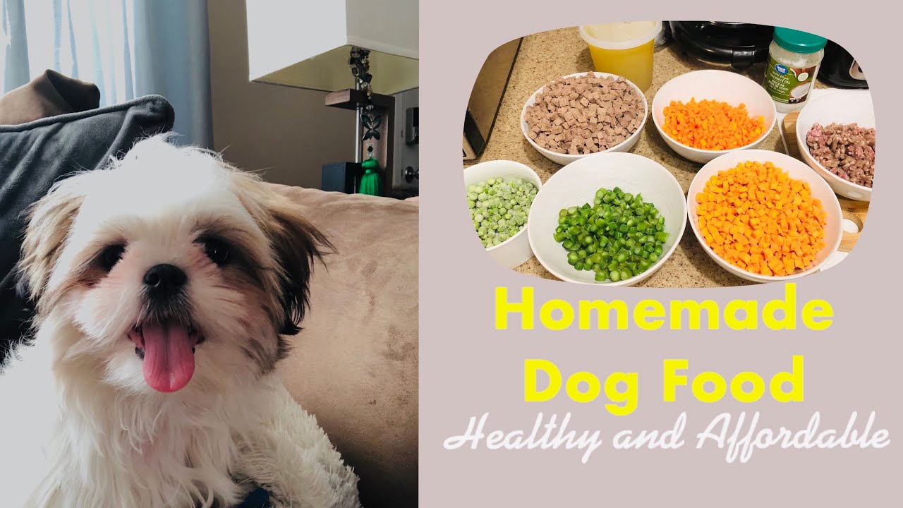 How to Make Your Own Dog Food for Shih Tzu?