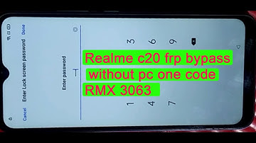 Realme c20 and realme c20a FRP bypass. How to unlock realelme rmx3063 100% working