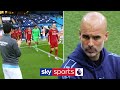 Man City give Premier League champions Liverpool guard of honour 👏