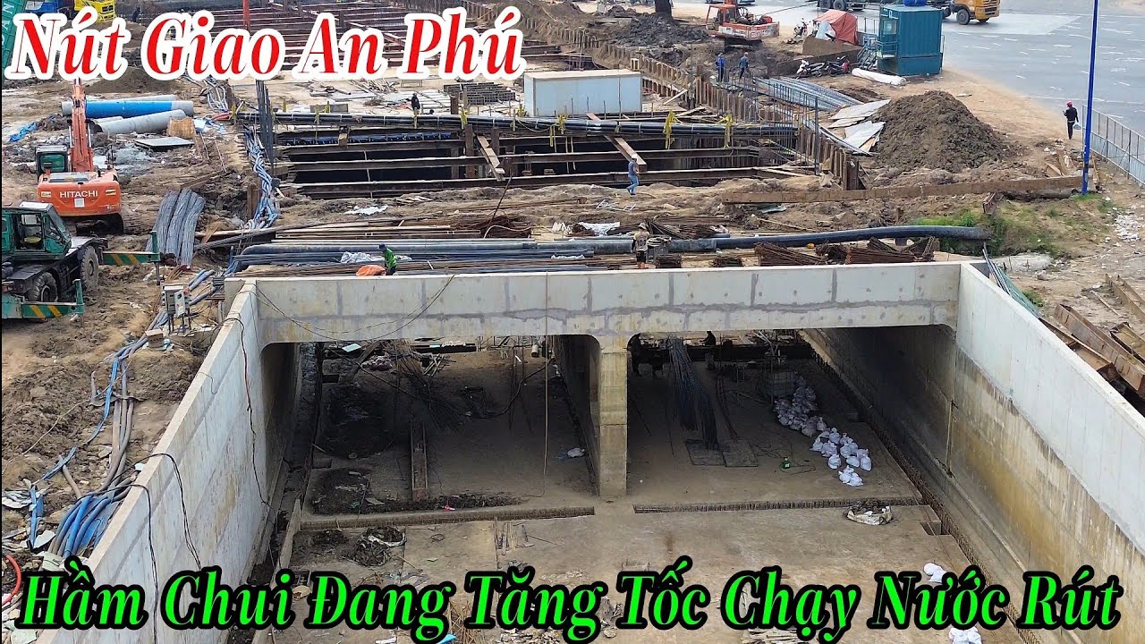 Nút Giao An Phú Đang Dồn Tổng Lực Triển Khai Hầm Chui 16/1/2026