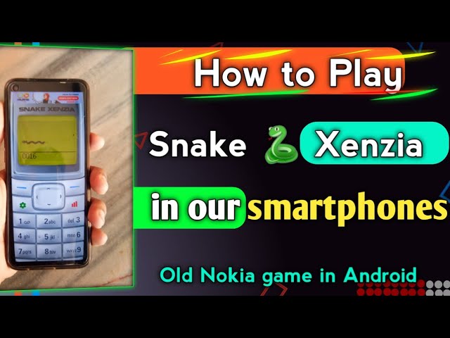 tried playing the snake game from play games on my android. phone