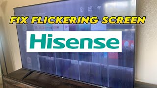 how to fix hisense tv flickering screen - 6 solutions!