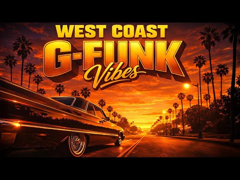 🌴 West Coast G-Funk Vibes 🌆 Sunset Streets, Slow Bass | Snoop