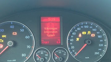 VW Golf 1.4 TSI (BMY) cold start