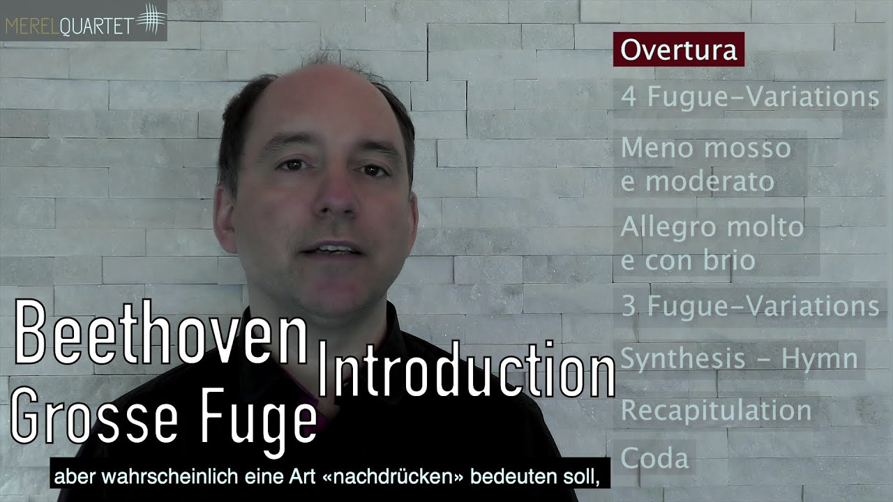 Beethoven Grosse Fuge op. 133 Introduction - Rafael Rosenfeld